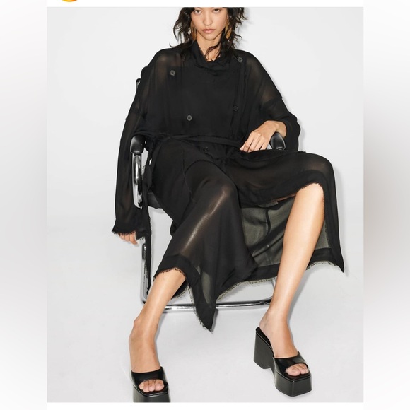 BNWT Zara sheer trench - Picture 3 of 8